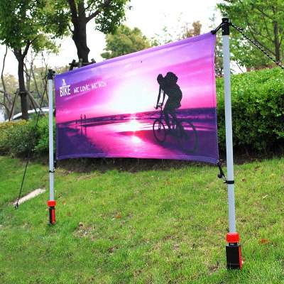 Outdoor Event crown control banner stand